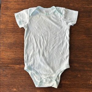 Carter's Soft Blue Infant Bodysuit